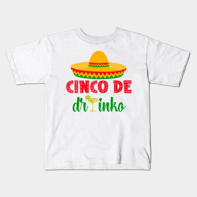 Cinco De Mayo Kids T-Shirt by Xtian Dela ✅